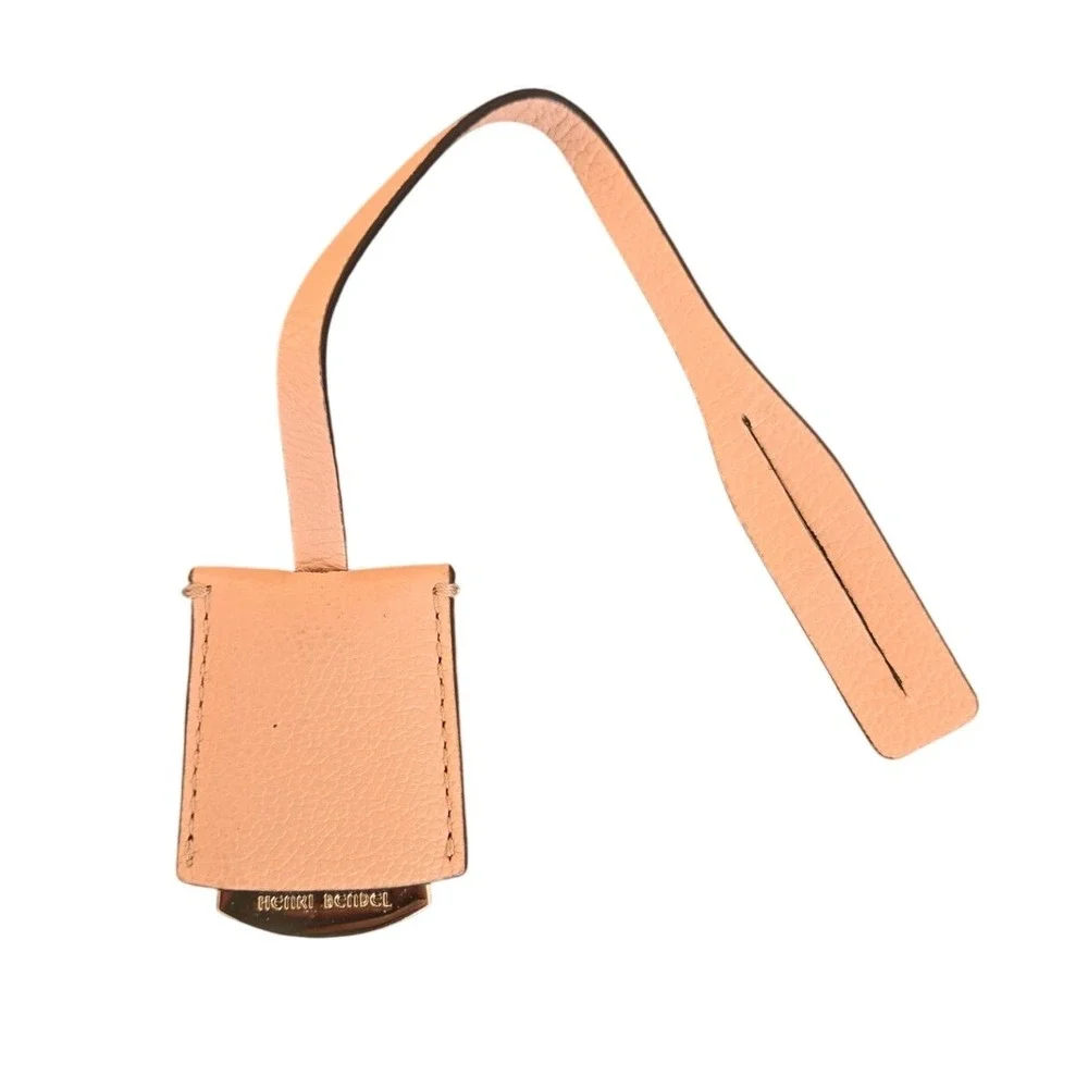 Henri‎ Bendel Pink Carlyle Satchel Bag Purse Crossbody Gold Hardware Luxury Chic